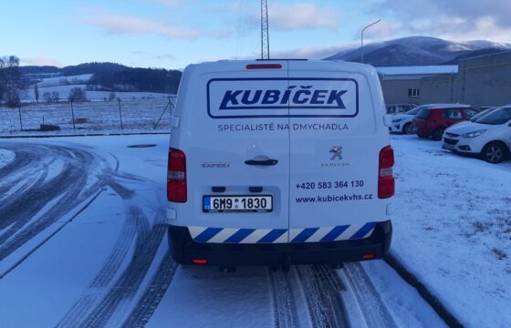 New help for maintaining quality service of KUBÍČEK company | Kubíček VHS