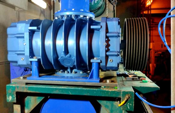 Delivery and installation of a 3D100B blower to an older unit at Jaworzno Power Plant (PL) | Kubíček VHS